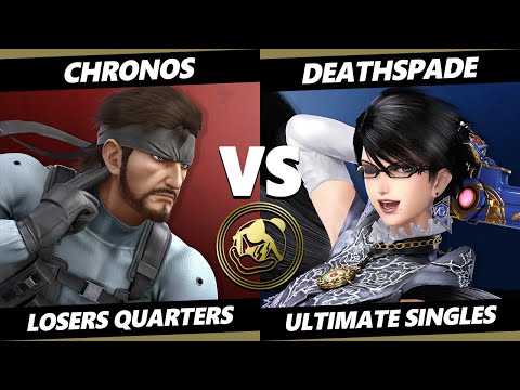 Daddy's Den Top 8 - Chronos (Snake) Vs. Deathsapde (Bayonetta) Smash Ultimate - SSBU