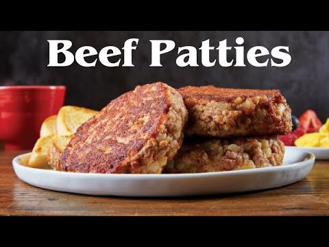 Rissóis de carne enlatada | Receita de rissóis de carne enlatada | Hambúrguer de carne enlatada | Bolos de carne enlatada