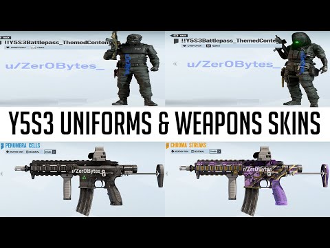 New Uniforms & Weapons Skins - Y5S3 | Operation Shadow Legacy | Rainbow Six Siege