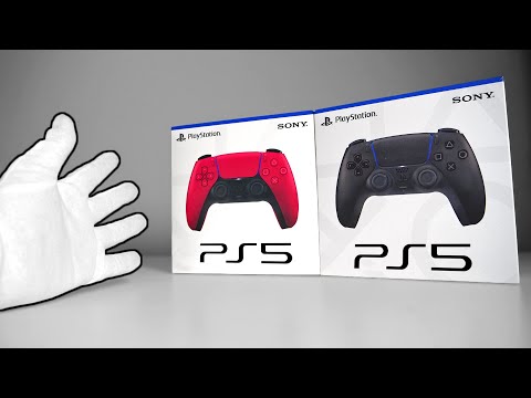 New PS5 DualSense Controllers Unboxing! + Bonus Press Kits