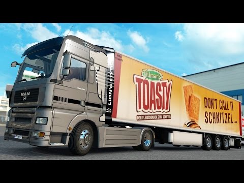 ETS 2 1.24 ProMods 2.1 MAN TGA 18.460  Chelmsford - London