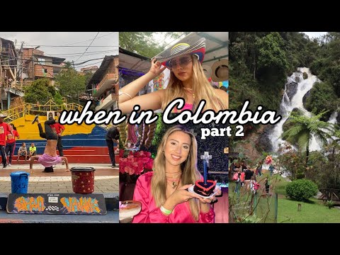 touristy things in Medellin, Colombia Part 2 | my 28th Birthday, La Chula, Comuna 13, Tequendamita
