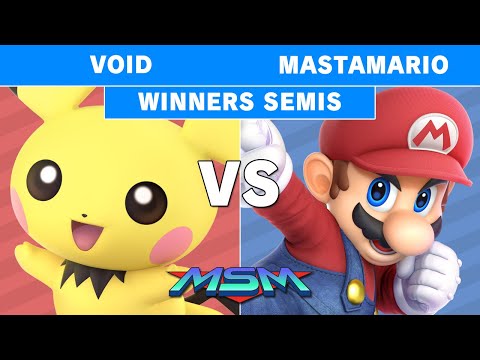 MSM 183 - CLG | VoiD (Pichu) vs Mastamario (Mario) Winners Semis - Smash Ultimate