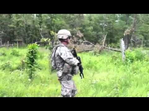 Assaulting the objective