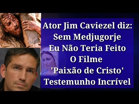 Actor Jim Caviezel and Medjugorje! Extraordinary Testimony!