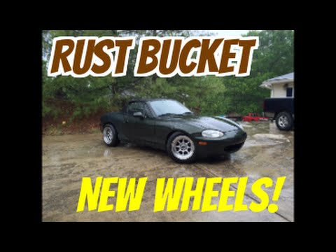 NB Miata Daily/Drift Build - Part 1 - New Wheels