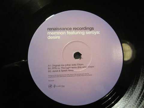 Memnon featuring Seroya - Desire (original mix) 2000