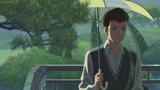 Did You/Fall Apart - Prateek Kuhad  [ AMV ] The Garden of Words (Kotonoha no Niwa)