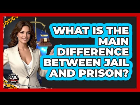 What Is The Main Difference Between Jail And Prison? - Jail & Prison Insider