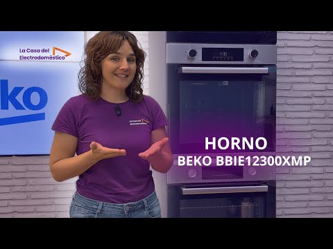 ♨ Beko BBIE12300XMP | Horno Multifunción pirolítico de 72 litros y Clase A