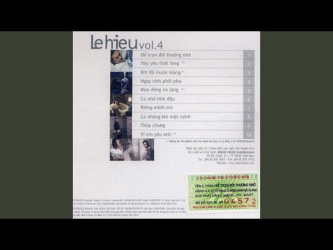 Vì anh yêu em - Lê Hiếu