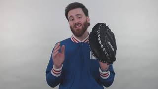 Video thumbnail: All Star AF-Elite Series 33.5" Fastpitch Catcher's Mitt: CMW3001-B