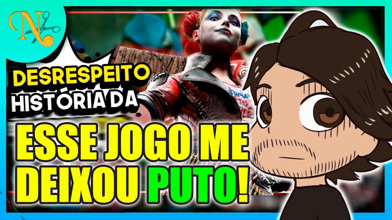 PRENDAM OS DEVS DESSE JOGO - React JOGO DO ESQUADRÃO SUICIDA É O ATESTADO DE ÓBITO DA DC @onerdverso