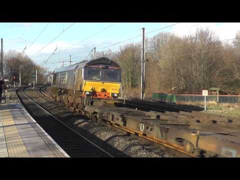 66302 4s49 Daventry - Grangemouth (WH Malcolm), Sat.1st March 2014