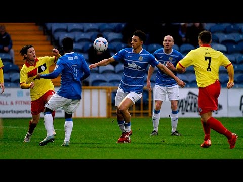 Stockport County Vs AFC Telford United - Match Highlights - 09.01.16
