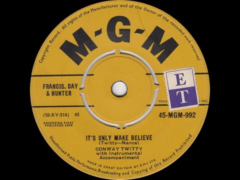 Conway Twitty - It's Only Make Believe
