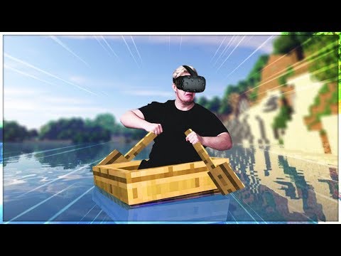 VR Minecraft But It Looks Like Real Life
