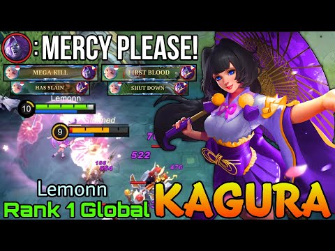 Show No Mercy! Kagura Amethyst Wizard! - Top 1 Global Kagura by Lemonn - Mobile Legends
