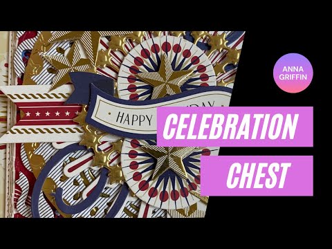 Anna Griffin Finishing School Craft Box Celebration Chest from HSN