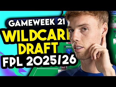 FPL GAMEWEEK 21 WILDCARD | BEST WILDCARD TEAM FOR GW21 | Fantasy Premier League Tips 2025/26