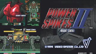 Power Spikes 2 Neo Geo - C&M Playthrough