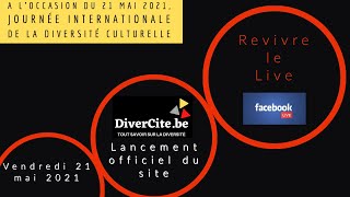 Lancement officiel du site DiverCite.be