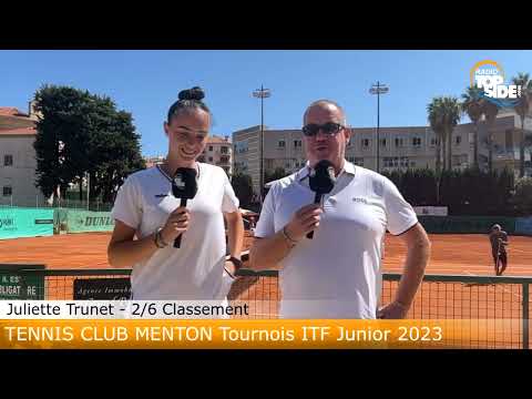 Tennis Club De Menton  - Tournois ITF Junior 2023