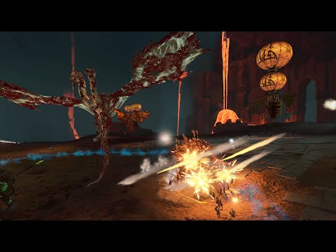 Grand Cathay vs Norsca - Massive Battle - Total War Warhammer 3