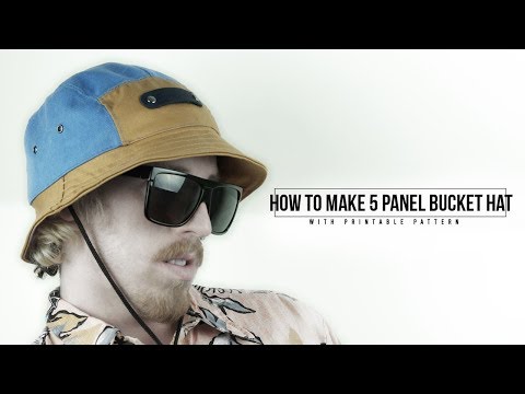 How to Make 5 Panel Bucket Hat