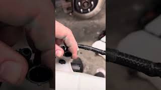 2020 Ford Explorer washer reservoir removal