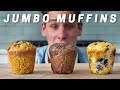 JUMBO MUFFINS 3 WAYS No Mixer Required Secret Ending