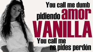 VANILLA con LETRA 🎶 - Eva Ruiz