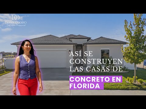 🏗️ ¡Casas de Concreto en Florida listas en 30 días! La nueva revolución inmobiliaria 🔥