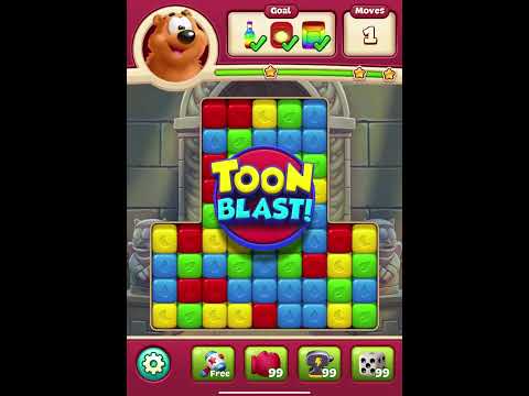 TOON BLAST Levels 2814 - 2820 [No Boosters]