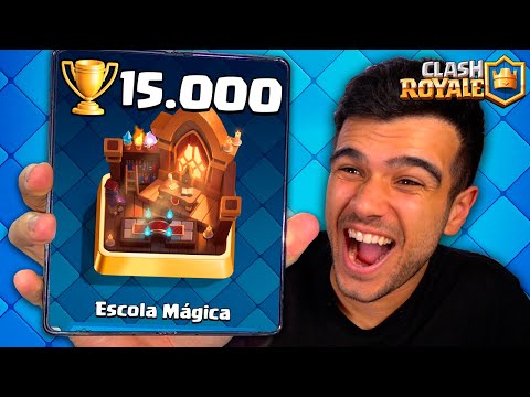 FINALMENTE!! Cheguei na ÚLTIMA ARENA do Clash Royale (15 mil troféus)