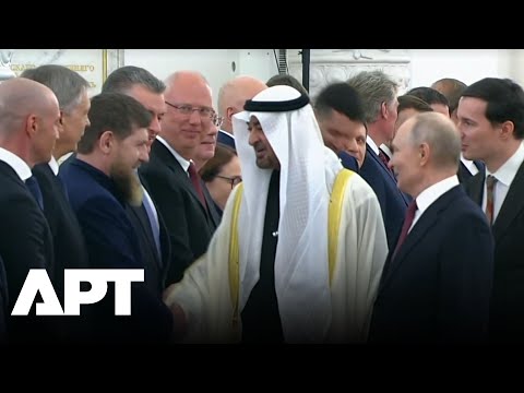 Watch the Handshake: Kadyrov Meets UAE President Al Nahyan in Kremlin | APT