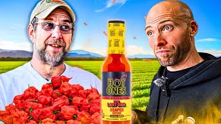 I Almost Died Eating the World's Hottest Peppers with Smokin' Ed Currie!!