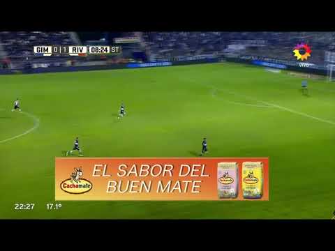 Goles de River 2017: Gonzalo Martínez a Gimnasia