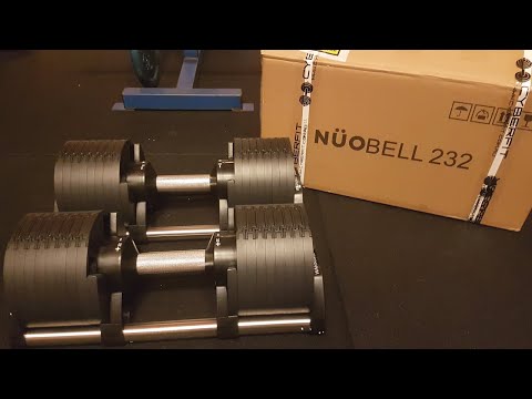NÜOBELL 232 from Cyberfit Gym Equipment! Unboxing and Review! 32kg Adjustable Dumbbells!