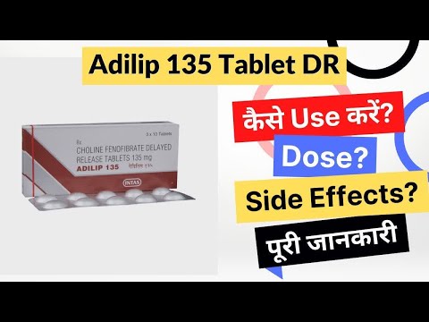 135Mg CHOLINE FENOFIBRATE TABLET