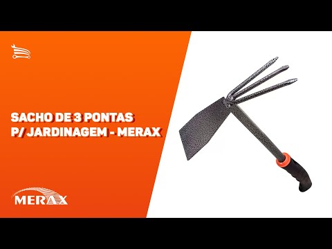 Sacho de 3 Pontas para Jardinagem - Video