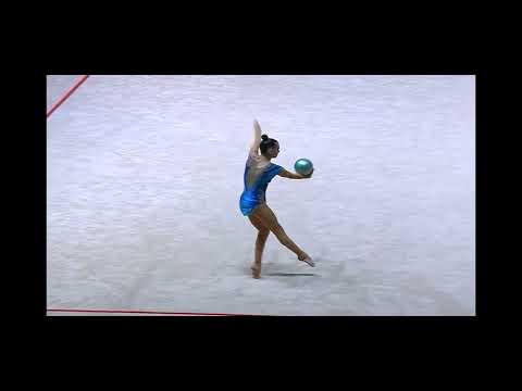 ESTER KREITSMAN(EST) BALL , EUROPEAN RHYTHMIC GYMNASTICS CHAMPIONSHIP 2023