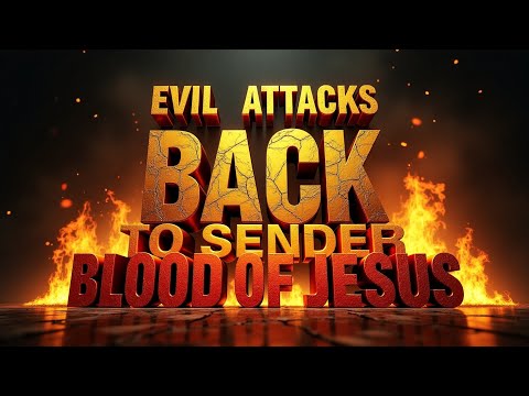 POWER PRAYER AGAINST EVIL ATTACKS | BACK TO SENDER DECLARATION WITH THE BLOOD OF JESUS