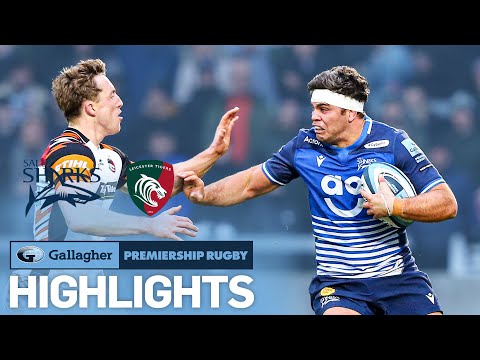 Sale v Leicester - HIGHLIGHTS | Stunning Second Half Fightback! | Gallagher Premiership 2021/22