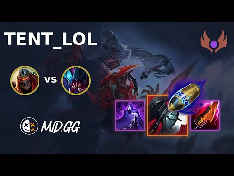 MID.GG: [ tent_lol ] Zed JUNGLE vs Rek'Sai | EUW MASTER | LOL Season 2025