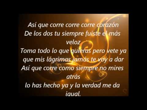Jesse & Joy- Corre (Lyrics)