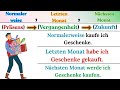 Deutsch Geheimtipp Wie Du ALLE Zeiten Mit 3 Wörtern Lernst