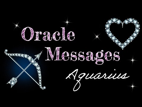 Unlocking Your Inner Power: Aquarius Oracle Messages