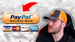 How To Setup ⚙ PayPal 💸 Donations 🤑