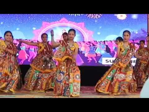  Beats of Gujrat 💃💃 Garbha Dance | Annual Function 2025 | ADHARSHILA SCHOOL ABOHAR 